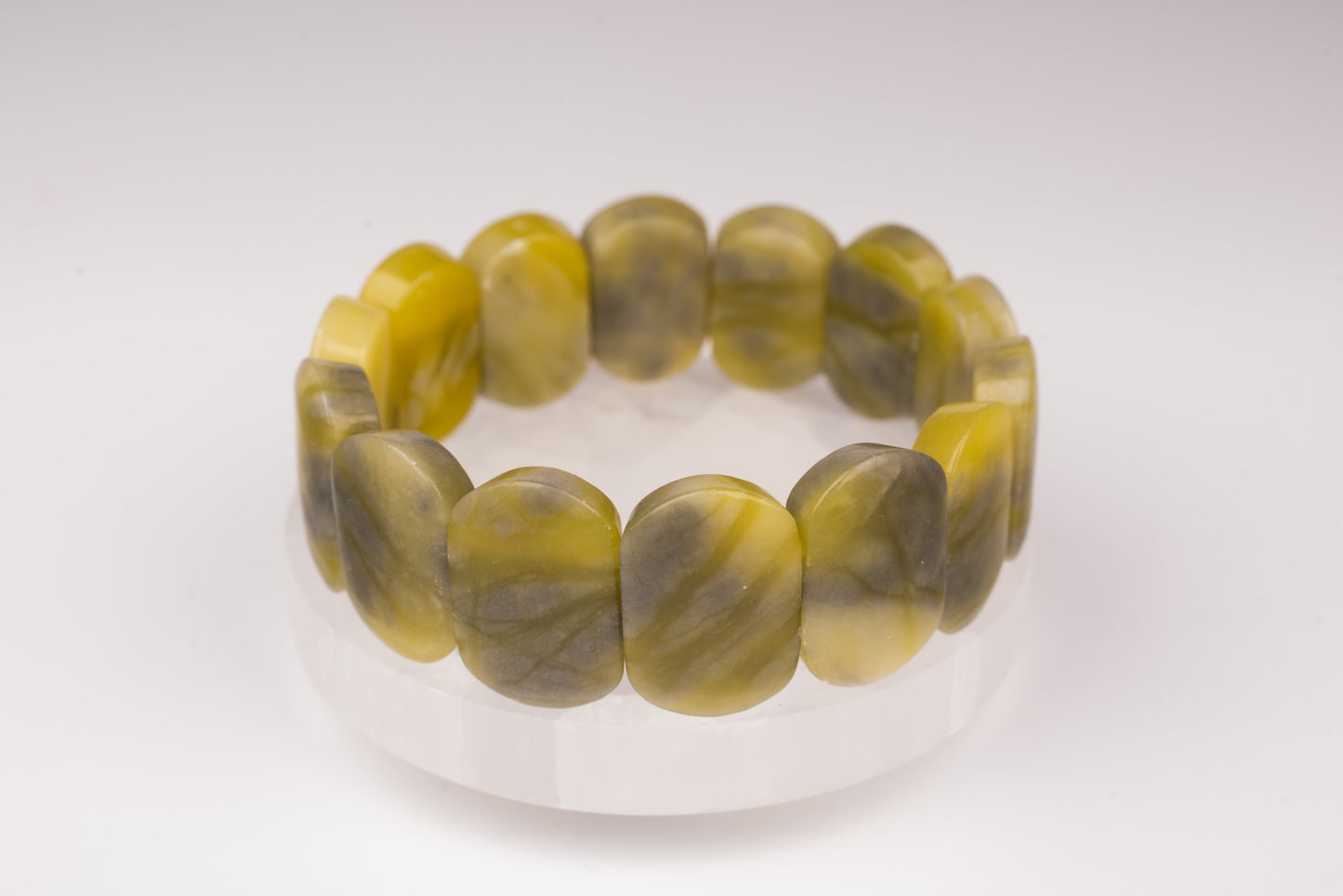 Olivin (Peridot) taşlı rolex bileklik