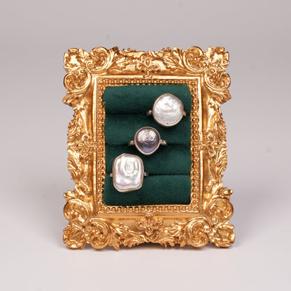 İnci Gümüş yüzük