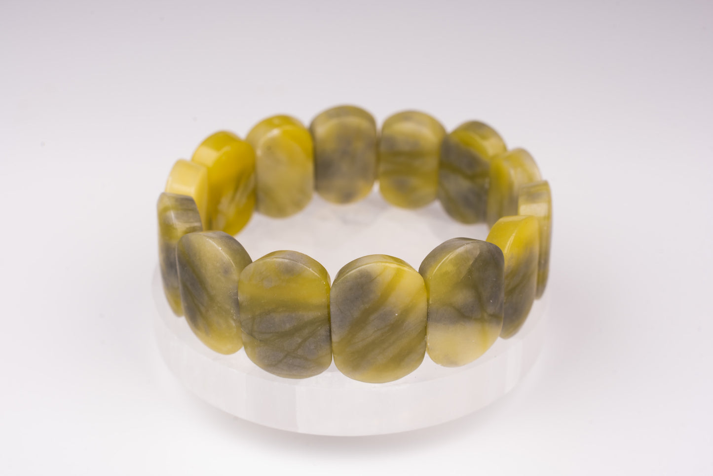 Olivin  (Peridot) taşlı rolex bileklik