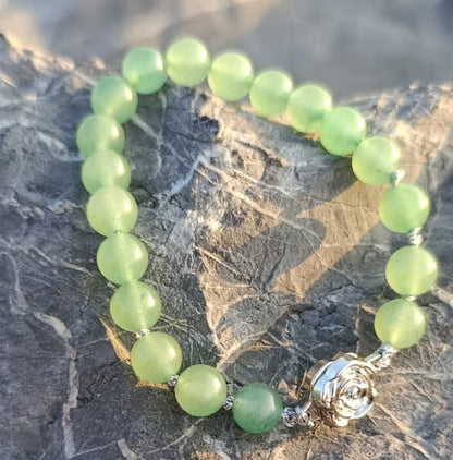 Aventurin Taşlı Mıknatıslı Bileklik (8mm)