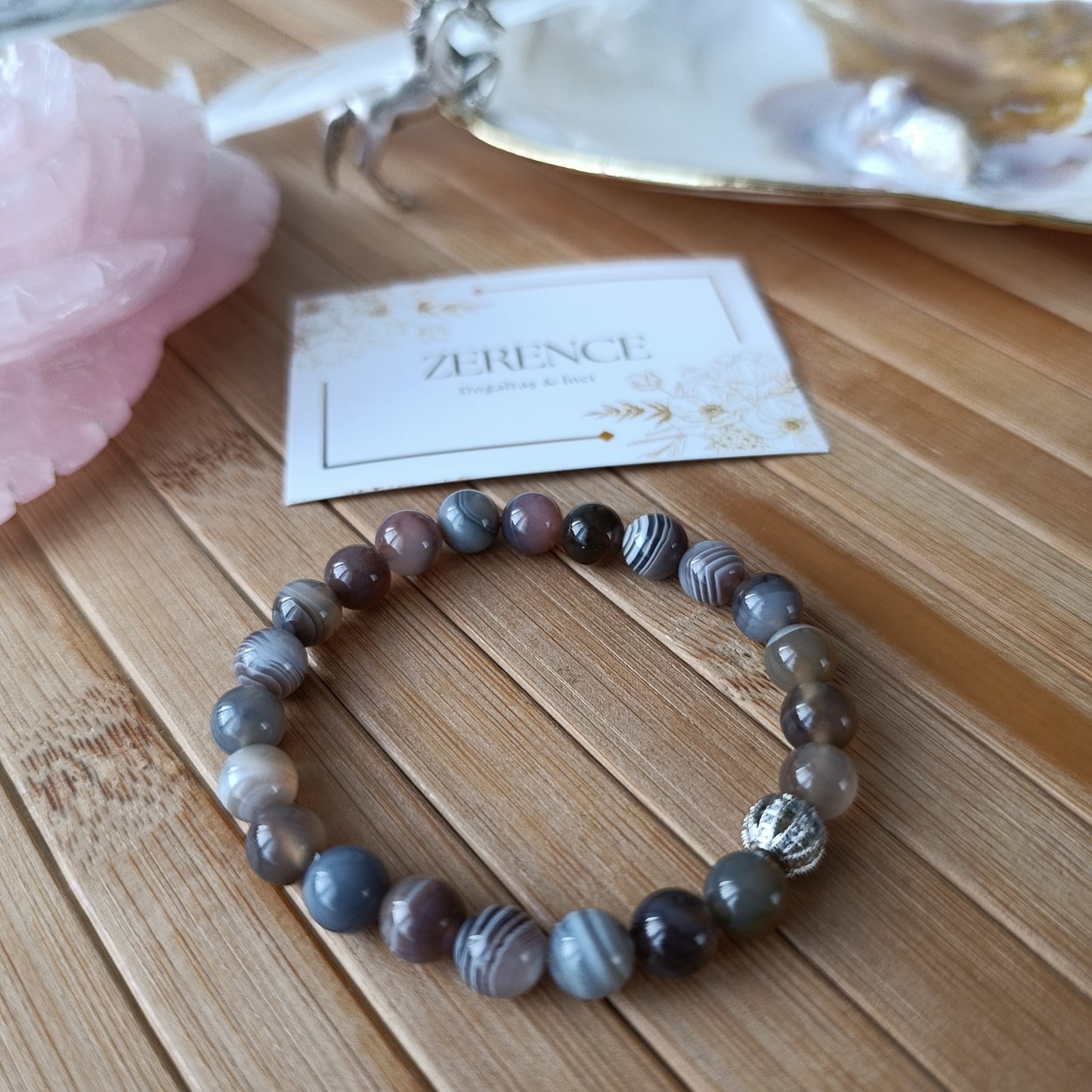 Akik Bileklik (Botswana)