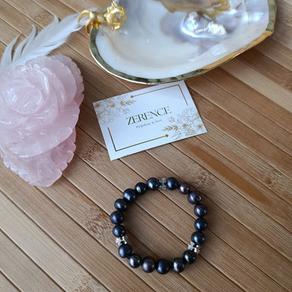 Siyah İnci bileklik- Asaletin nişanesi